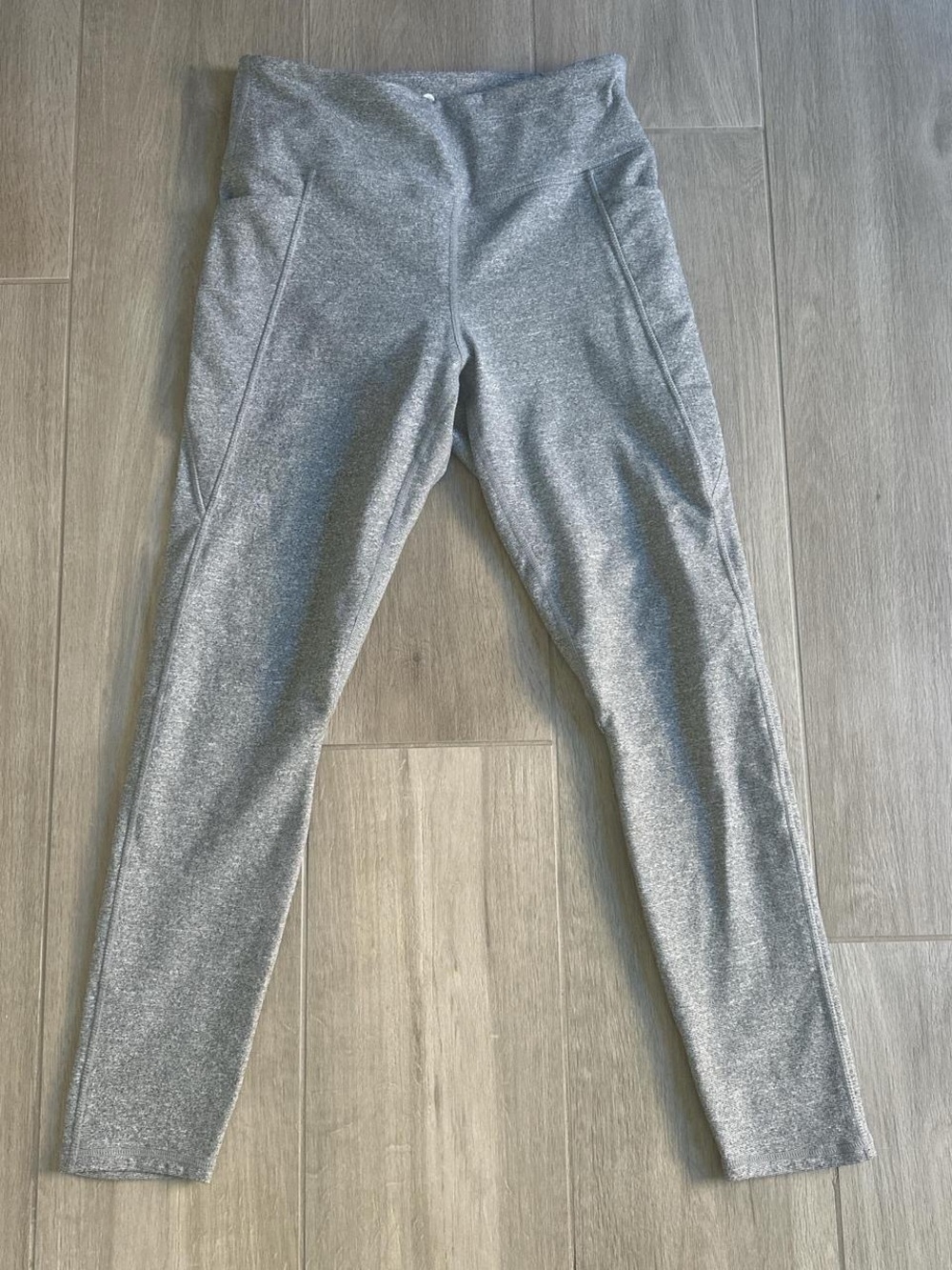 Senita Gray Active Leggings